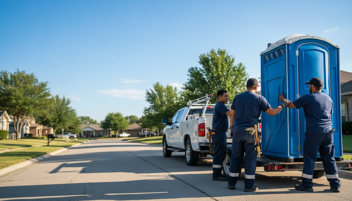 Portable Toilet Rental in Gail, TX near me